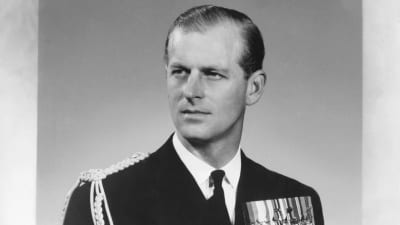 Prins Philip runt år 1950.