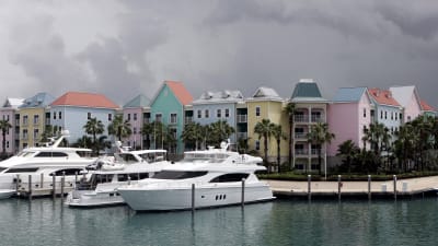 båtar i Bahamas