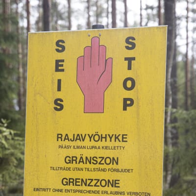 Rajavyöhykkeen merkki