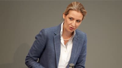 Alice Weidel leder tyska AfD:s parlamentsgrupp.