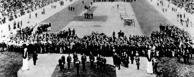 Invigningen av OS i Aten 1906.