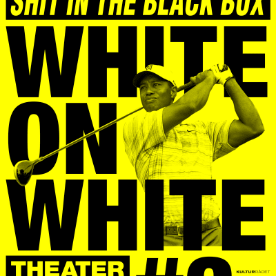 Iggy Malmborg och Johannes Schmit i White on White 3 - A Non-Controversal Shit In The Black Box