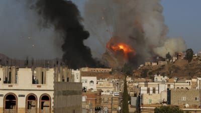 Saudiarabiska flygräder i Jemen