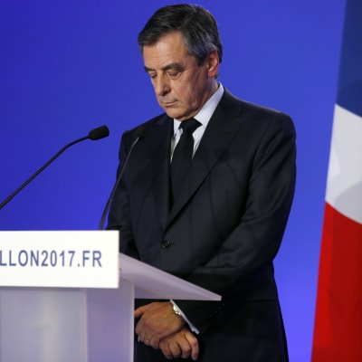 Den franske presidentkandidaten François Fillon