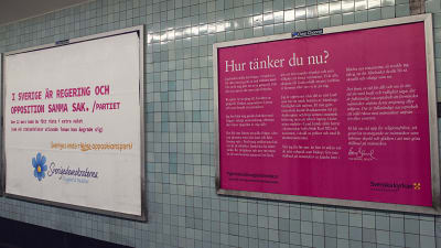 Svenska kyrkan en aktiv samhällsdebattör och har kampanj mot rasism