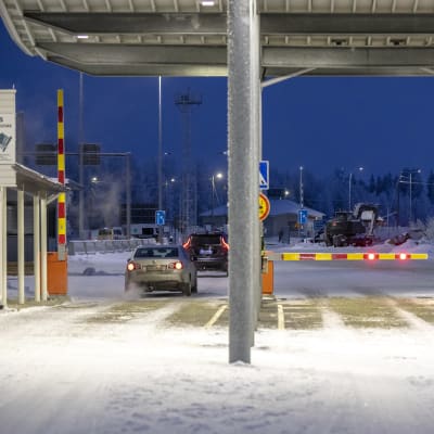 Vartiuksen rajanylityspaikka keskiviikkona 22.11.2023