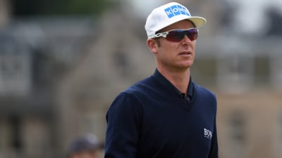 Mikko Ilonen är missnöjd under British Open år 2015.