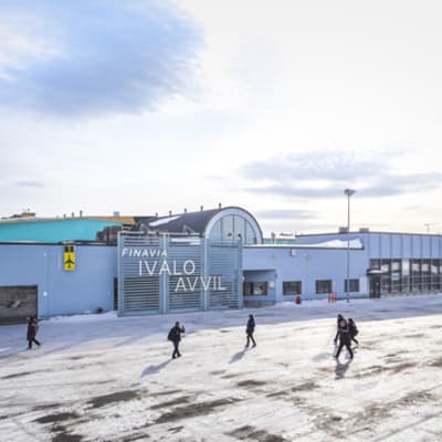 Ivalon lentoasema ulkokuva