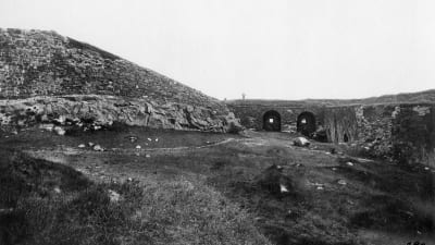 Avrättningsplatsen vid Gustafsvärd på Sveaborg 1918
