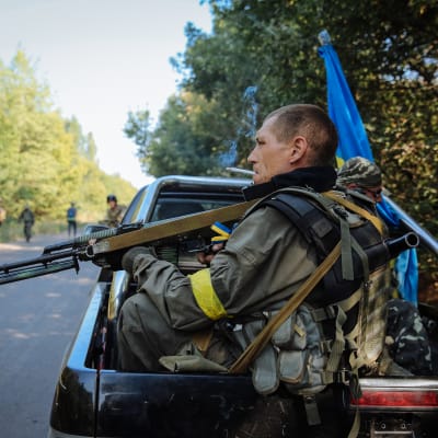 ukrainsk regeringssoldat
