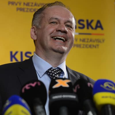 Slovakiens nya president Andrej Kiska.