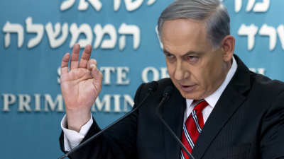 israels premiärminister benjamin netanyahu