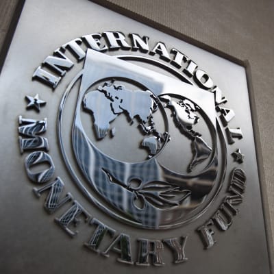 Internationella valutafondens symbol.