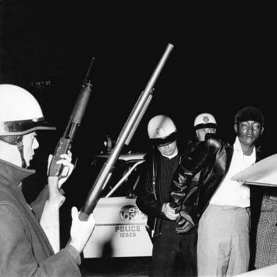 Svart man arresteras i Los Angeles, 1966