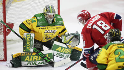 Marek Langhamer i Ilves mål.