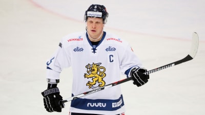 Lasse Kukkonen i landslagströjan