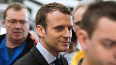 Franska politikern Emmanuel Macron 2017
