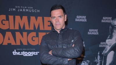 Richard Zven Kruspe, Rammstein Ankunft Iggy POPs Birthday Bash zum Konzert Kinofilm GIMME DANGER im KIno International in Berlin am 20.04.2017
