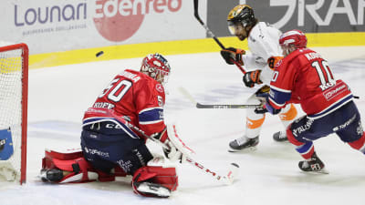 Joonas Oden i farten mot HIFK.
