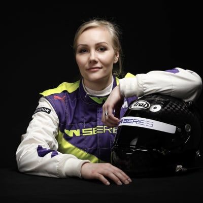 Emma Kimiläinen kör W Series.