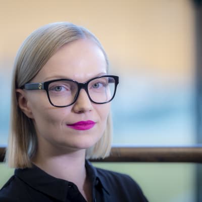 Minja Koskela Musiikkitalossa.