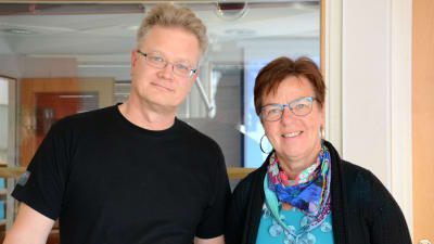 Mats Sjöström och Inger Helenius