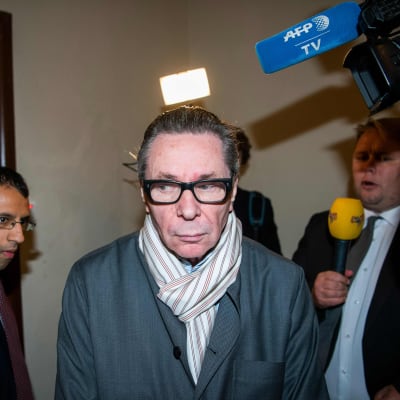 Den så kallade Kulturprofilen - Jean-Claude Arnault då han anlände till Stockholms tingsrätt på onsdagen 19.9.2018.