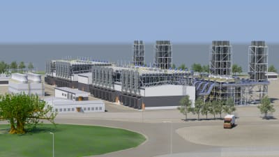 Wärtsilä bygger kraftverk i El Salvador.