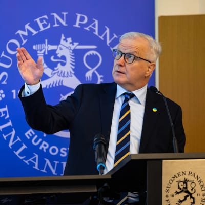 henkilökuvassa Olli Rehn, pääjohtaja, Suomen pankki. 