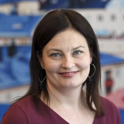 Närbild på Kristiina Kokko.