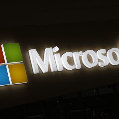 Microsofts logo.
