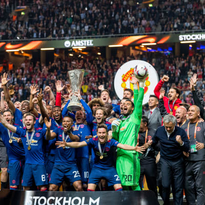 Manchester United firar segern i Europa League