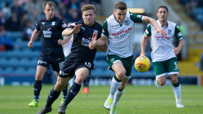 Benjamin Källman i Dundee FC 2018.