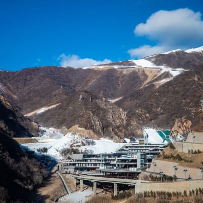 Pekingin olympialaisten alppihiihto lasketaan Yanqingin alppihiihtokeskuksessa. 