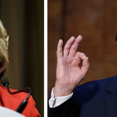 Clinton ja Trump julistavat