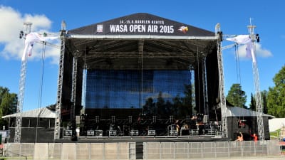 Scenen för Wasa Open Air