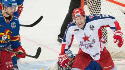 Geoff Platts CSKA mötte Jokerit i slutspelet 2017.