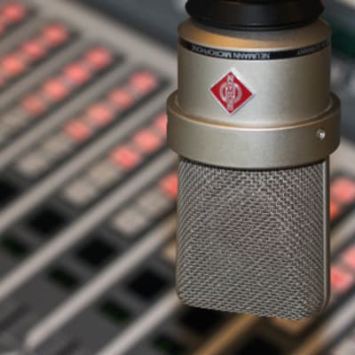 Mikrofon i radiostudio