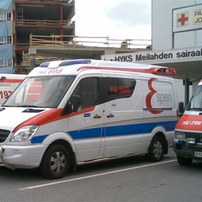 Ambulanser vid Mejlans jourpoliklinik