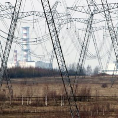 Ryskt kärnkraftverk i Smolensk.