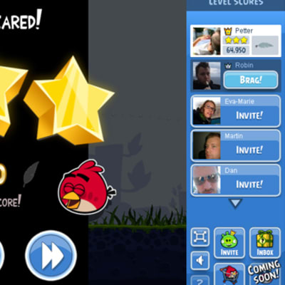 Angry Birdes lanseras på facebook idag.