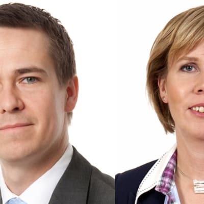 Carl Haglund och Anna-Maja Henriksson