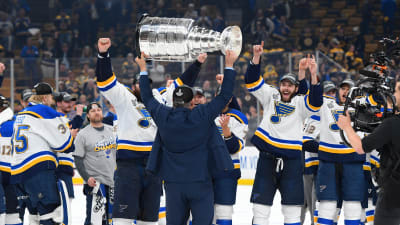St. Louis Blues firar Stanley Cup 2019.