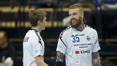 Benjamin Helander och Teemu Tamminen.