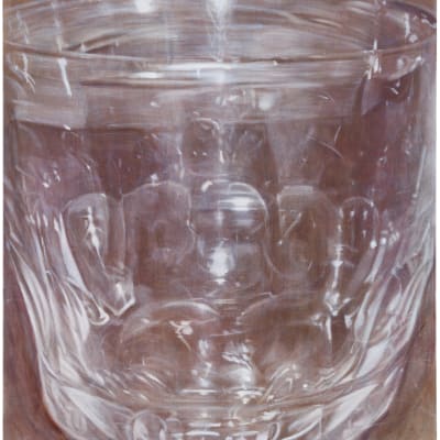 Ett dricksglas fyllt med vatten