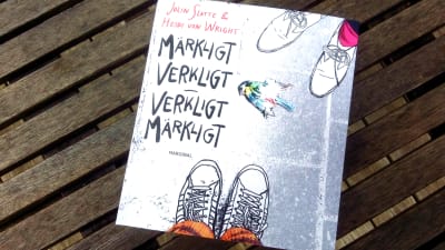 Pärmen till Jolin Slottes och Heidi von Wrights bok "Märkligt verkligt - verkligt märkligt".