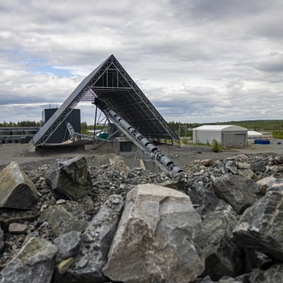Raahen kultakaivos Mattilanperän kaivosalueella