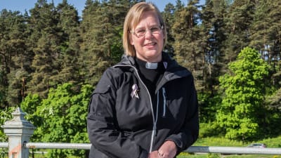 Camilla Ekholm, kyrkoherde i Sibbo Svenska församling