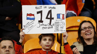 Johan Cruyff-hyllning, Amsterdam, mars 2016.