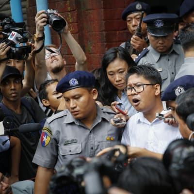 Wa Lone är en av de två Reuters journalister som dömdes till sju års fängelse
